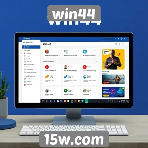 Análise da interface de usuário do site win44